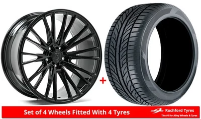 Alloy Wheels & Tyres 20" Axe CF2 For Maserati Ghibli [Mk3] 13-22 - Image 1 of 2