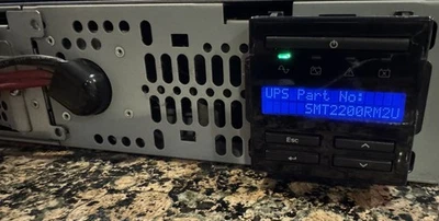 APC SMT2200RM2U Smart-UPS 2200VA 1980W with Rackmounts 2U No Batt/with tray harn - Image 1 of 4