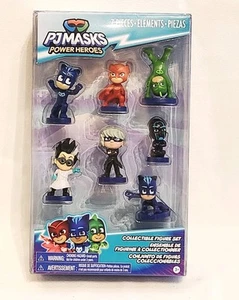 7 Piece PJ MASKS POWER HEROES COLLECTIBLE FIGURE SET New - Picture 1 of 19