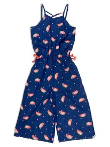 Appaman NWT Alana Jumpsuit Blue Print Girls 5-14 Summer / Cruise - Picture 1 of 1