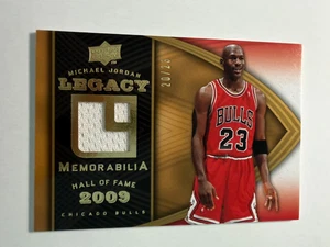 2008-09 Upper Deck Michael Jordan Legacy Memorabilia Game Worn Jersey Patch /23 - Picture 1 of 2