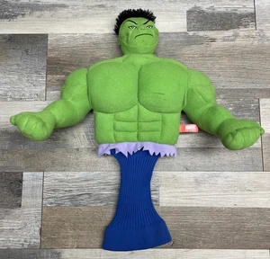 Vintage 2007 Marvel Golf  Head Club Cover The Incredible Hulk Driver 3D Plush - Picture 1 of 4