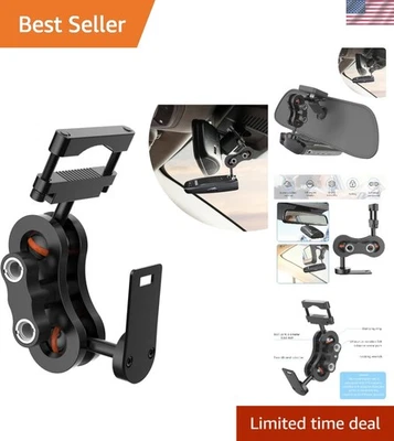 Adjustable Rearview Mirror Mount for Uniden Radar Detectors - Strong & Secure - Image 1 of 4