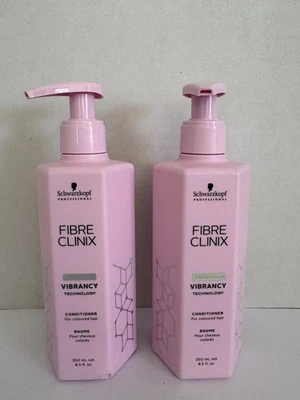 Schwarzkopf FIBRE CLINIX Tribond Vibrancy Conditioner 250 mL 8.5 fl oz Pack of 2 - Image 1 of 2