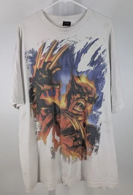 Wolverine Firebreak #1 2007  X-Men Marvel Vintage Y2K Mad Engine Shirt Comic 2XL - Image 1 of 4