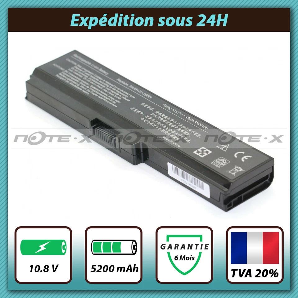 Batterie   pour Toshiba Satellite L640D L650 L650D L655 L655D  10.8V 5200Mah - Photo 1/1