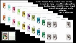 1999 USA UN World Leaders Gambia President Yahya Abdulaziz Jemus Jammeh MNH