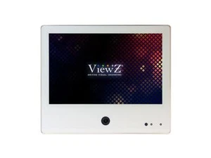 ViewZ VZ-PVM-Z1W5N 10.1in White HD Public View Monitor - Picture 1 of 3