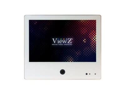 ViewZ VZ-PVM-Z1W5N 10.1in White HD Public View Monitor - Image 1 of 3