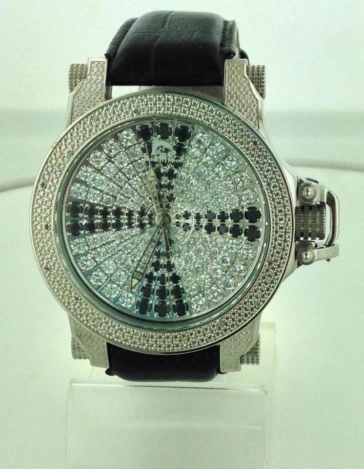 NUEVO Reloj Techno Master TM-2115 Hombre 1/4 CTS Diamante Blanco   Foto 1 de 1