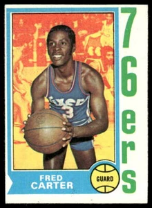 1974-75 Topps #75 Fred Carter - ExMt - Picture 1 of 2