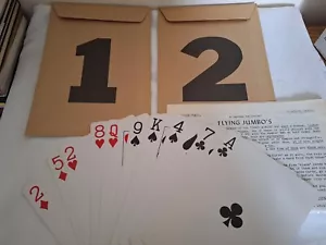 Flying Jumbos by Supreme Magic - Exlucisve 'Card Across' Effect - Picture 1 of 1