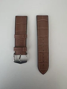 HIRSCH PAUL CALFSKIN CAUTCHOUC WATCH STRAP 24 mm - Picture 1 of 2