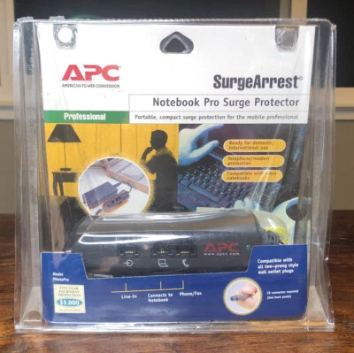APC Surge Arrest Notebook Surge Protector New in Package! - Image 1 of 2