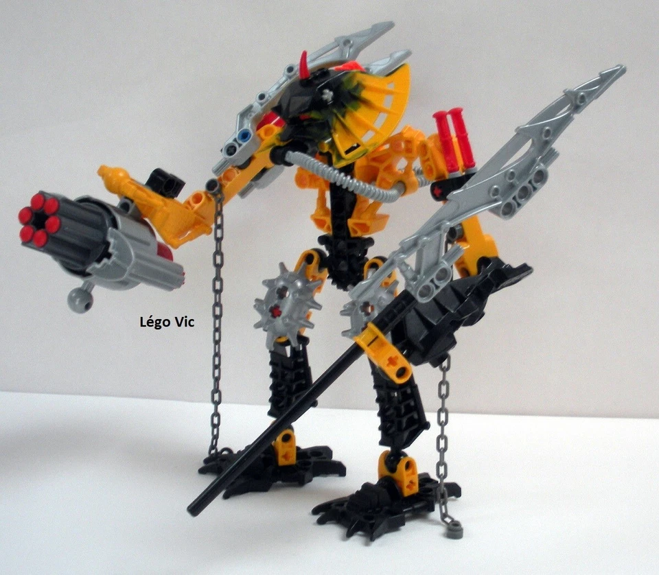 Lego 8912 Bionicle Toa Mahri Hewkii robot complet de 2007 -N27 - Photo 1/1