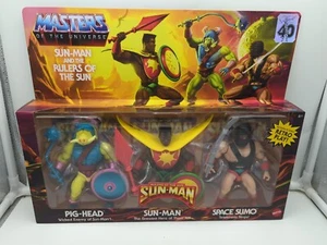 MOTU Sun-Man and the Rulers of the Sun Actionfigur 3er Pack Exclusive - Bild 1 von 12