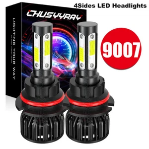 9004 LED Headlight Bulbs for Dodge RAM 1500 2500 3500 1994-2001 High Low Beam - Picture 1 of 14