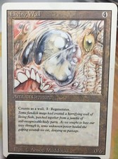 1x Living Wall MTG 3rd Edition / Revised -Magic Regular