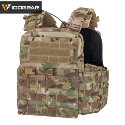 IDOGEAR Tactical Vest Cherry Plate Carrier CPC Molle Gear Camo Armor Hunting - Image 1 of 4