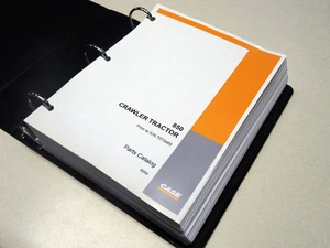 Catálogo de piezas excavadora sobre orugas Case 850, manual, lista, libro, NUEVO con carpeta - Imagen 1 de 5