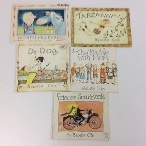 Babette Cole Tarzanna Smartypants Dog Preschool Kindergarten 5 Picture Book Lot - Picture 1 of 4