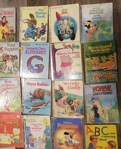 Little Golden Books Lot of 26, Vintage, Disney See photos, no duplicates - Picture 1 of 9