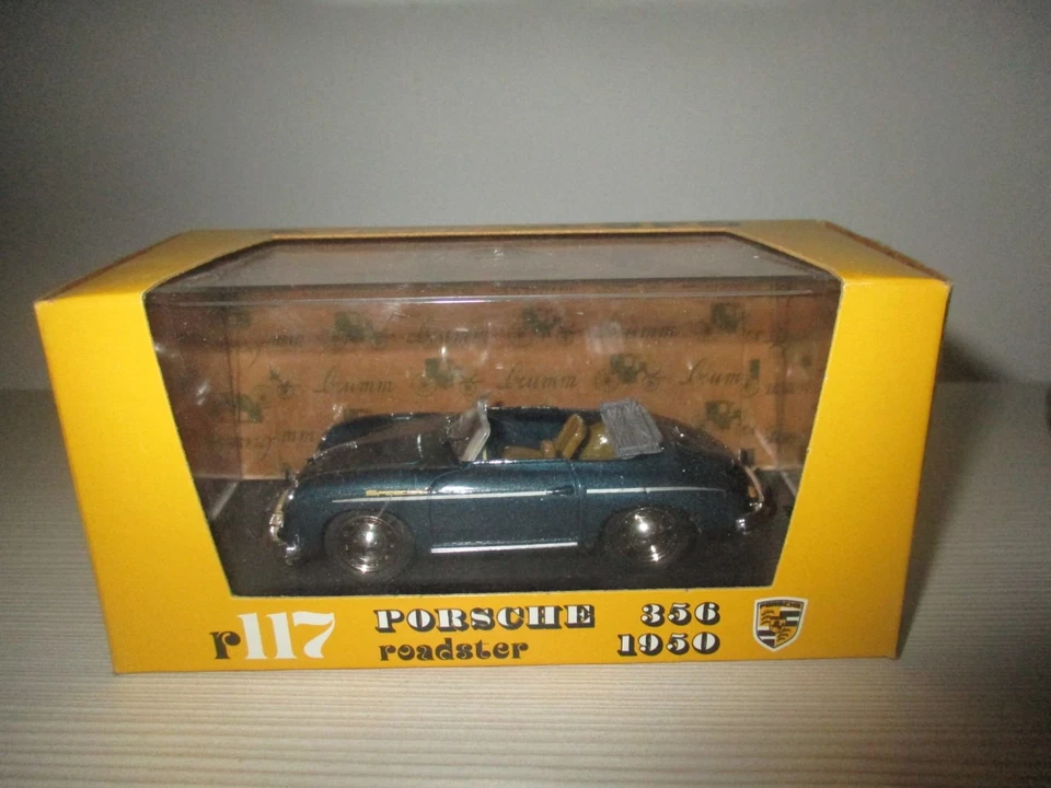 PORSCHE 356 ROADSTER 1950 BRUMM R117 SCALA 1:43 (BLU SCURO) - Immagine 1 di 1