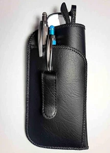 Glasses Case With Pen Holder Glasses Pocket Clip Shirt Pocket Glasses Case - Picture 1 of 5