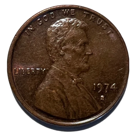 1974 S Lincoln Penny RPM/Date Cover