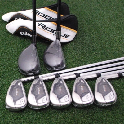 Callaway Rogue ST Max OS COMBO Set 6h+7h y 8-PAS Cifra Grafito Senior Flex NUEVO Foto 1 de 4