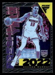 2022-23 Panini Flux #7 Keegan Murray Freshmen Year Rookie