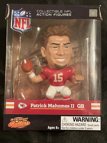 SB MVP 57 PATRICK MAHOMES KANSAS CITY CHIEFS BIG SHOT BALLER ACTION FIGURE Cover