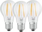 Osram Lamps LED Base Classic A Lampe Kolbenform E27-Sockel Warmwei 3 Stck