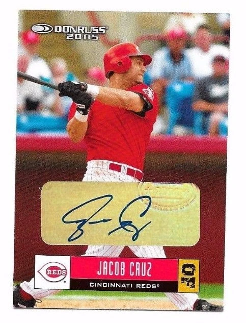 2005 Donruss Autographs Jacob Cruz - Image 1 of 1