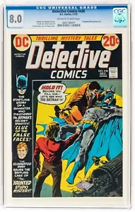 Detective Comics #430 DC 1972 CGC GRADED 8.0 -Cardy/Giordano Aparo OW-White Page - Picture 1 of 6