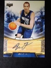 2007-08 Upper Deck NBA Box Set Signatures Nick Fazekas #AC12 Rookie Auto RC