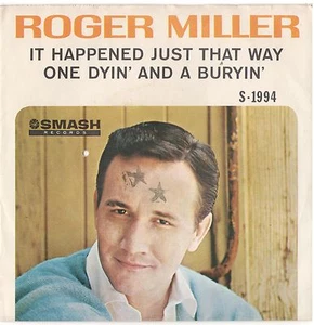 ROGER MILLER--PICTURE SLEEVE ONLY--(IT HAPPENED JUST THAT WAY)--PS--PIC--SLV - Picture 1 of 1