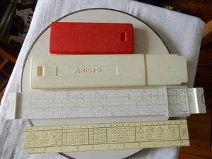 aristo rechenschieber mit etui top zustand - Afbeelding 1 van 6
