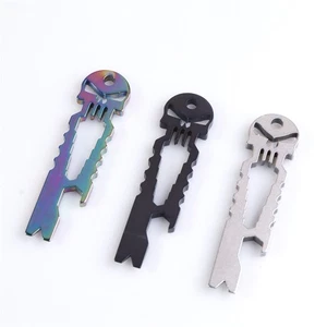 eDC Multitool Function Survival Tool Outdoor Key Ring Bottle Opener - Picture 1 of 10