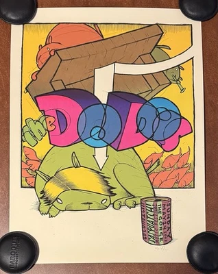 Jay Ryan Art Print The DODOS Poster Sasquatch Music Festival 2009 S/# 220 Gorge - Image 1 of 4