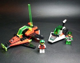 VTG LEGO Classic Space M:Tron 6877 Vector Detector + 6852 Galactic Chief Figures