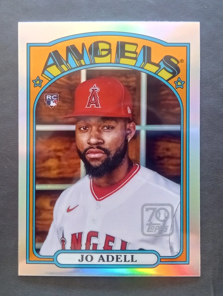 2021 Topps Jo Adell RC Refractor 70 Years of Topps Chrome Mint #70YTC-22 - Image 1 of 2