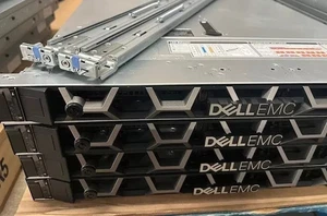 DELL R640 10-Bay Server Dual Xeon Gold 6244 3.6Ghz 256GB Ram H740p 2xPSU, Rails - Picture 1 of 1
