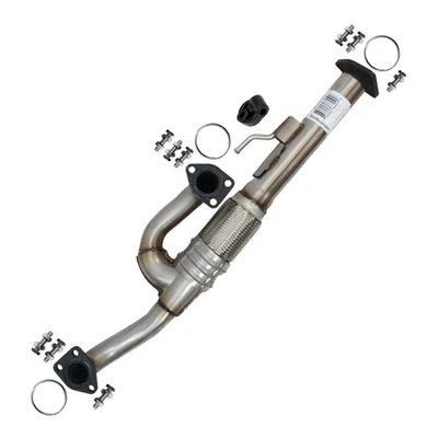 Tubo frontal de acero inoxidable con pernos y suspensión se adapta a: 2010-2013 Acura MDX, ZDX 3,7 L Foto 1 de 4