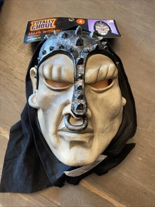 Máscara de colección K Mart Totally Ghoul con capucha con púas!  - Nuevo - Edades 8+ Ver fotos - Imagen 1 de 9