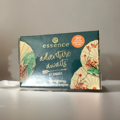 essence ADVENTURE AWAITS highlighting blotting paper 30 Stück Blättchen - Bild 1 von 3