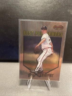 1999 Bowman's Best Greg Maddux No93 лучшие исполнители - Изображение 1 из 2