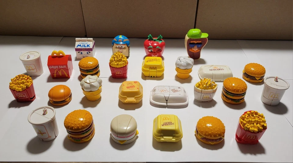 McDonald’s Changeable Transformers *Full Sets* Lot of 22 Vintage Happy Meal Toys - Image 1 of 4