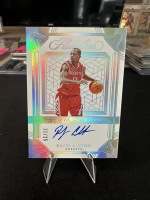 2024 Flawless Rafer Alston Framework Signatures /25 Auto - Image 1 of 2