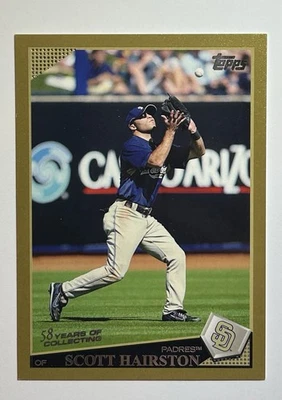 2009 Topps The Six Degrees Of Mantle #626 Scott Hairston Gold/2009 Foto 1 de 4